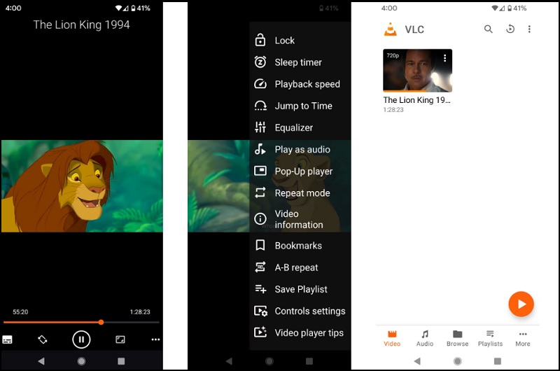 Ứng dụng phát video VLC