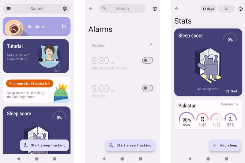Ứng dụng báo thức thông minh Sleep as Android