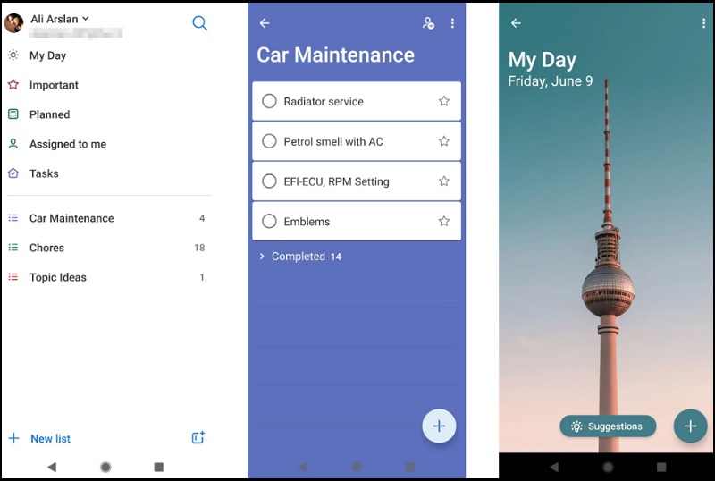 Ứng dụng quản lý tác vụ Microsoft To Do
