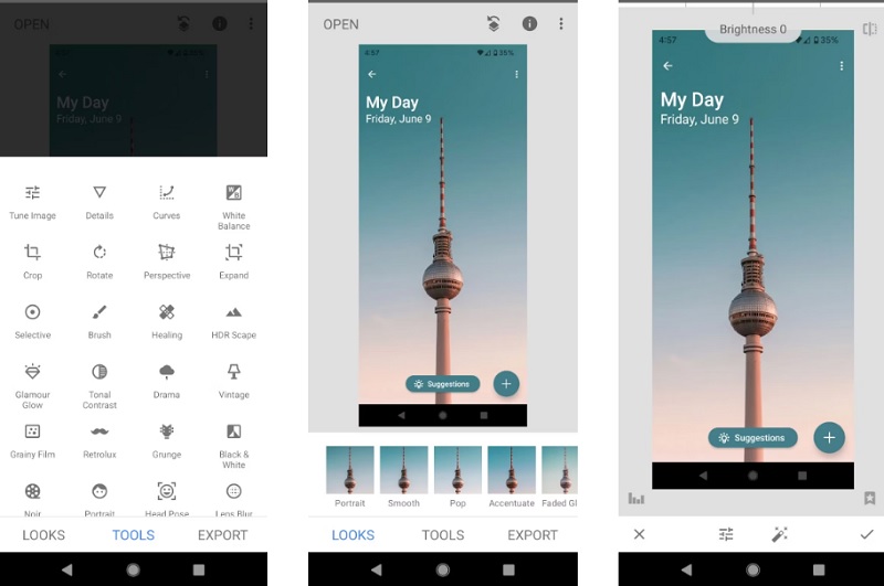 Ứng dụng chỉnh sửa ảnh Snapseed