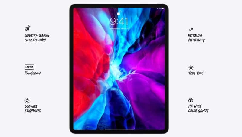 iPad Pro 11 2020 màn hình công nghệ tiên tiến cho hình ảnh hiển thị sắc nét