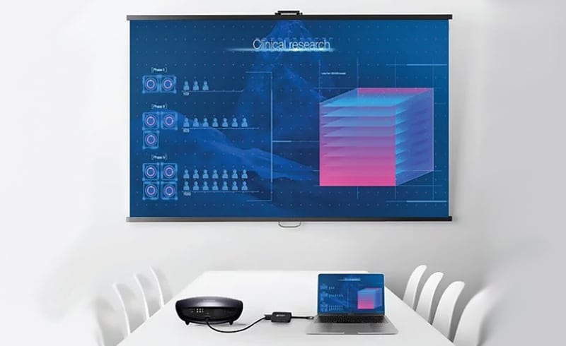 Hub chuyển đổi MAZER 4in1 Multiport MULTI302-Chất lượng hình ảnh 4K với cổng HDMI