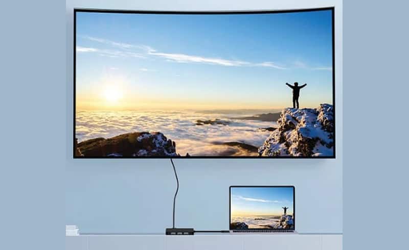Hub chuyển đổi MAZER 6in1 Multiport MULTI4060-Chất lượng hình ảnh đạt chuẩn 4K với cổng HDMI