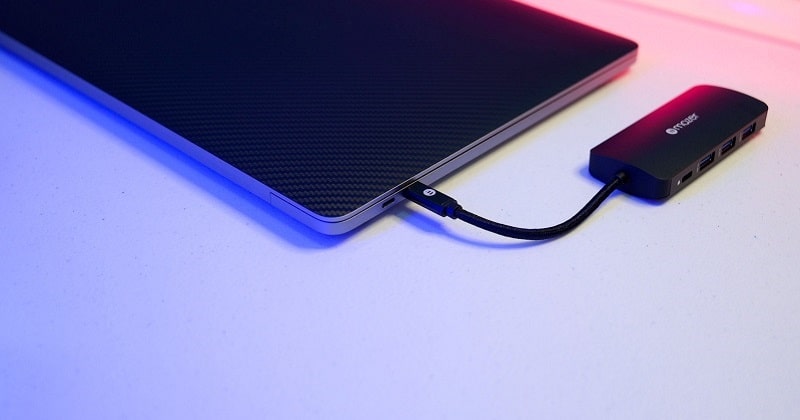 Hub chuyển đổi MAZER 8in1 Multiport MULTI4080-Hỗ trợ sạc nhanh nhờ cổng USB-C