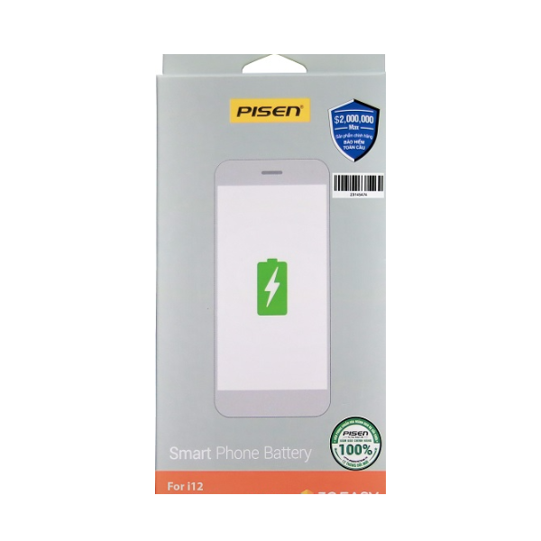 PPS12M - Thay pin chính hãng Pisen iPhone 12 Mini