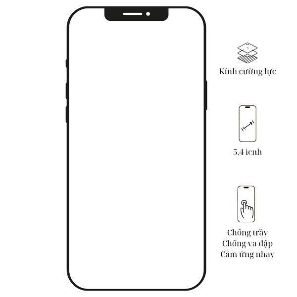 EK12M1 - Thay ép kính iPhone 12 Mini