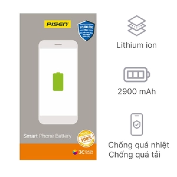 PPS7P - Thay pin iPhone 7 Plus chính hãng Pisen