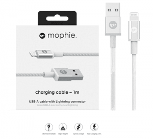Cáp Lightning USB-A to Lightning Mophie 1M