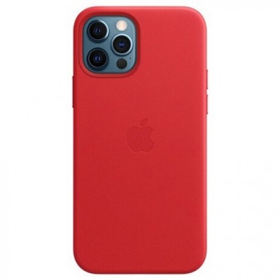Ốp Lưng Leather Apple iPhone 12/12 Pro Red - MHKD3ZA/A