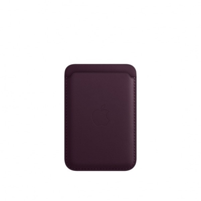 Ví da Phone Leather Wallet with MagSafe - Dark Cherry