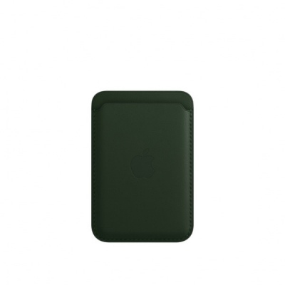 Ví da Phone Leather Wallet with MagSafe - Sequoia Green
