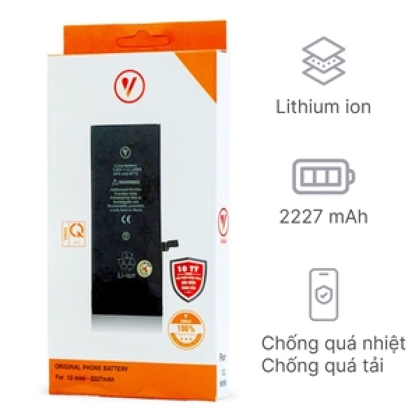 PV12M - Thay pin iPhone 12 Mini chính hãng Vmas