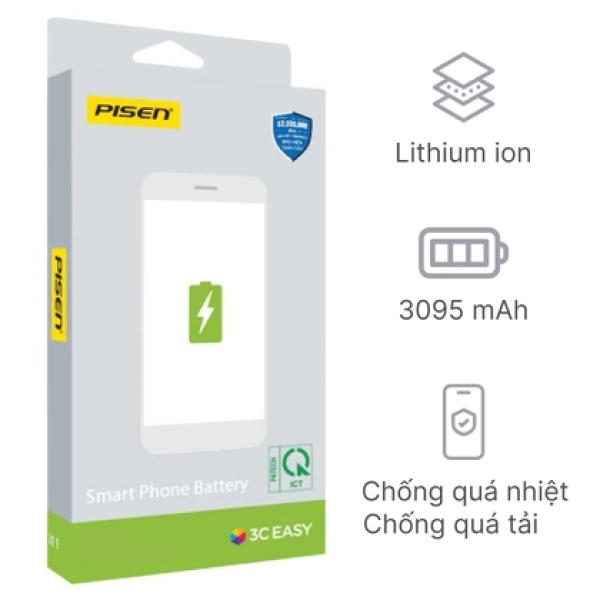 PPS13P - Thay pin iPhone 13 Pro chính hãng Pisen