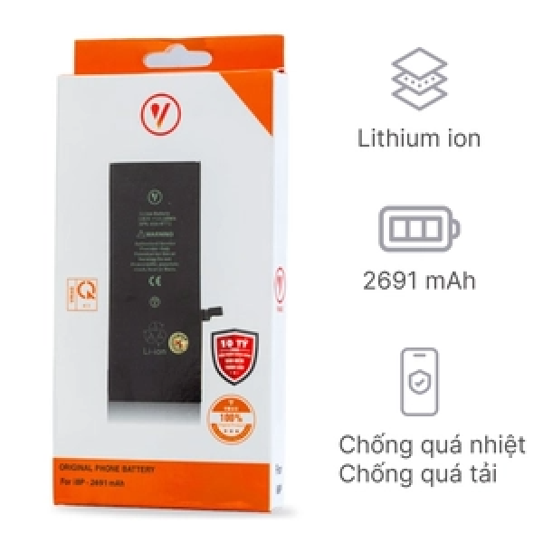 PV8P - Thay pin iPhone 8 Plus chính hãng Vmas