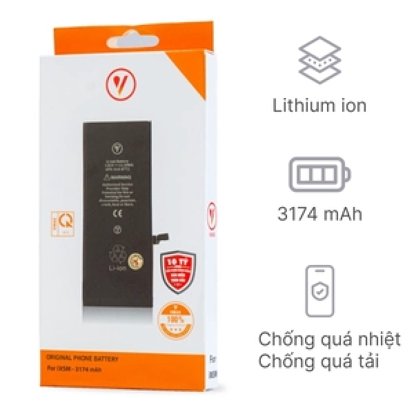 PVXSM - Thay pin iPhone XS Max chính hãng Vmas