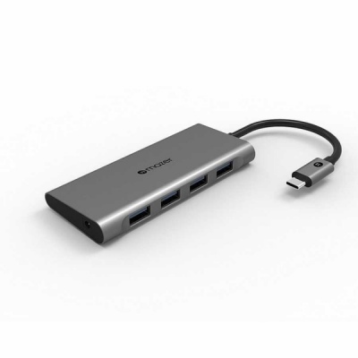 Hub chuyển đổi MAZER USB-C to USB 3.0 HUB X 4 ports HUB103